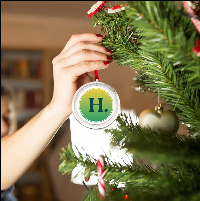 Cal Poly Humboldt Christmas Reversible Flat Round Ornament