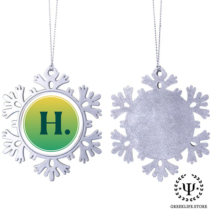 Cal Poly Humboldt Christmas Ornament - Snowflake Metal