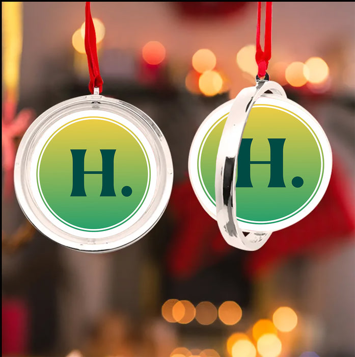 Cal Poly Humboldt Christmas Reversible Flat Round Ornament