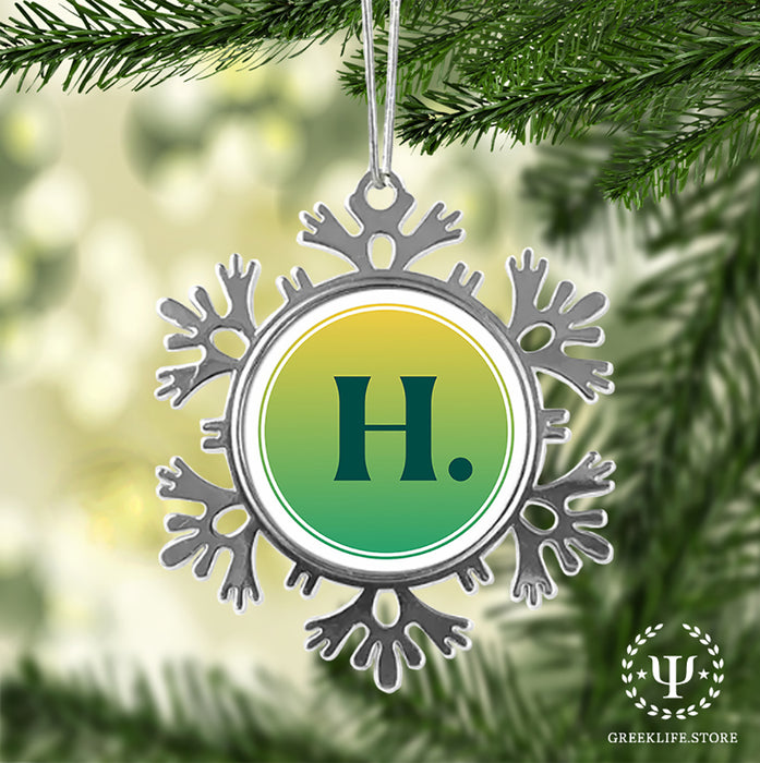 Cal Poly Humboldt Christmas Ornament - Snowflake Metal