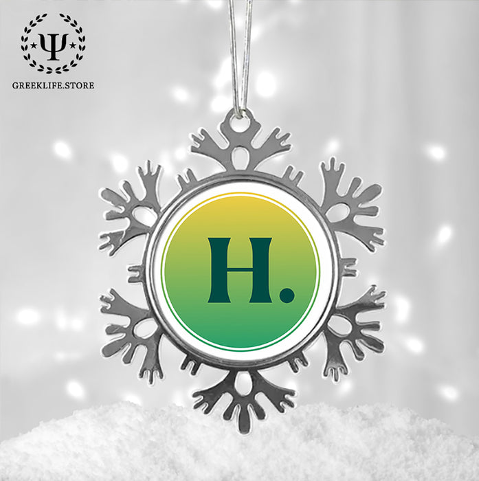 Cal Poly Humboldt Christmas Ornament - Snowflake Metal