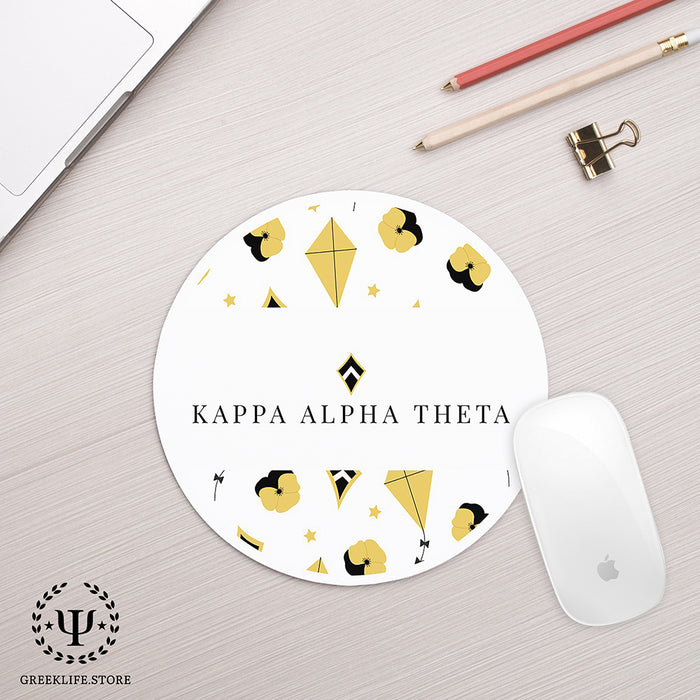 Kappa Alpha Theta Mouse Pad Round