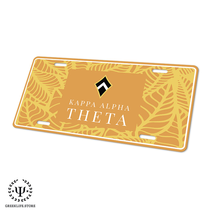 Kappa Alpha Theta Decorative License Plate
