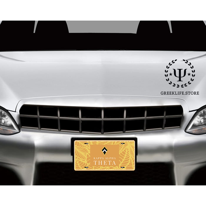 Kappa Alpha Theta Decorative License Plate