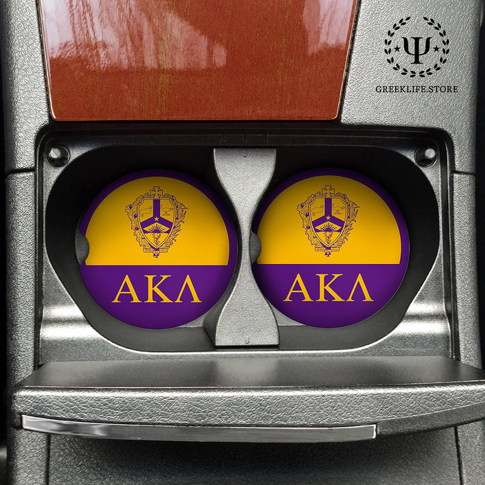Alpha Kappa Lambda Car Cup Holder Coaster (Set of 2)