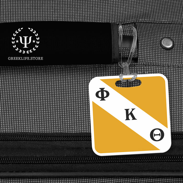 Phi Kappa Theta Luggage Bag Tag (square)