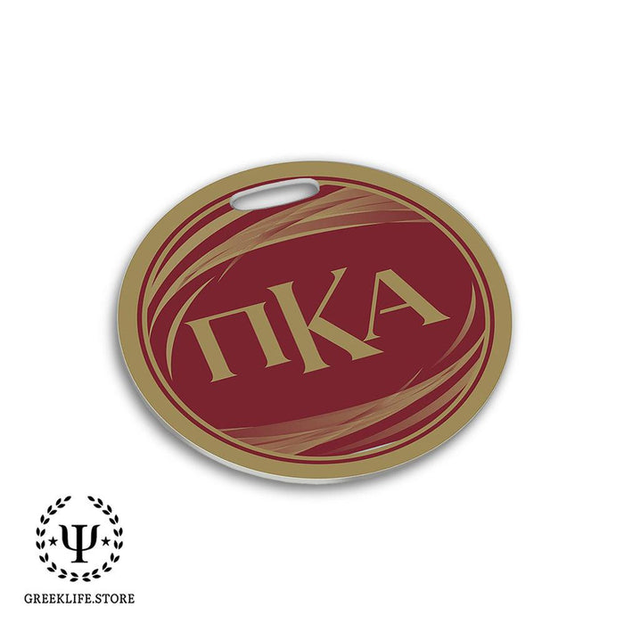 Pi Kappa Alpha Luggage Bag Tag (round)