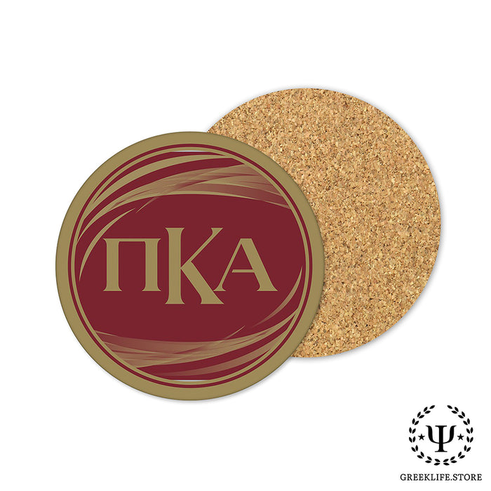 Pi Kappa Alpha Beverage coaster round (Set of 4)