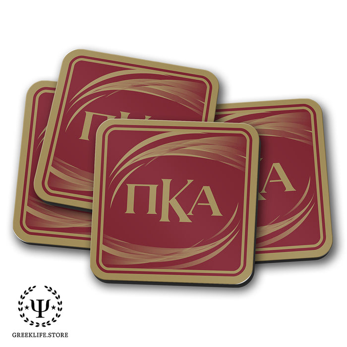 Pi Kappa Alpha Beverage Coasters Square (Set of 4)