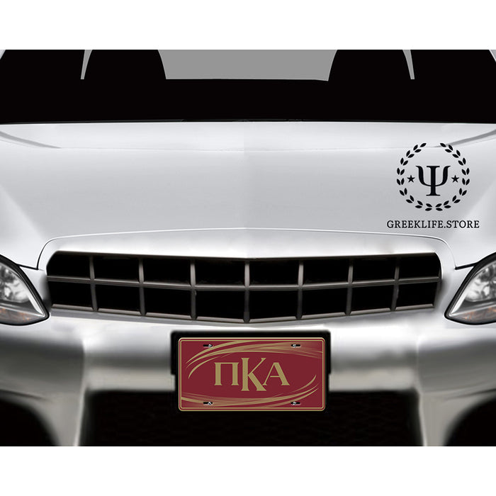 Pi Kappa Alpha Decorative License Plate