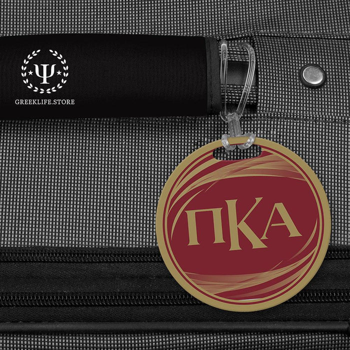 Pi Kappa Alpha Luggage Bag Tag (round)