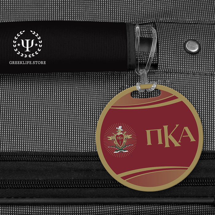Pi Kappa Alpha Luggage Bag Tag (round)