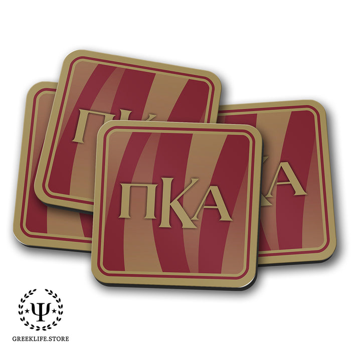 Pi Kappa Alpha Beverage Coasters Square (Set of 4)