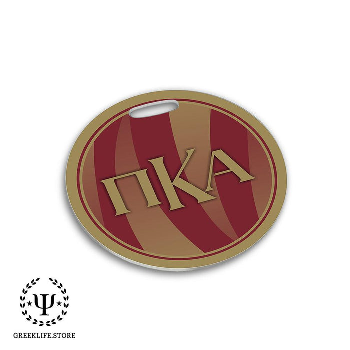 Pi Kappa Alpha Luggage Bag Tag (round)