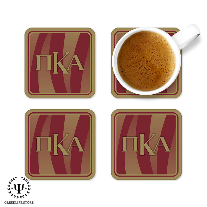 Pi Kappa Alpha Beverage Coasters Square (Set of 4)