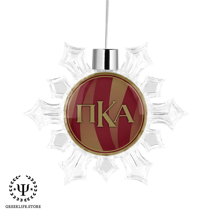 Pi Kappa Alpha Christmas Ornament - Snowflake