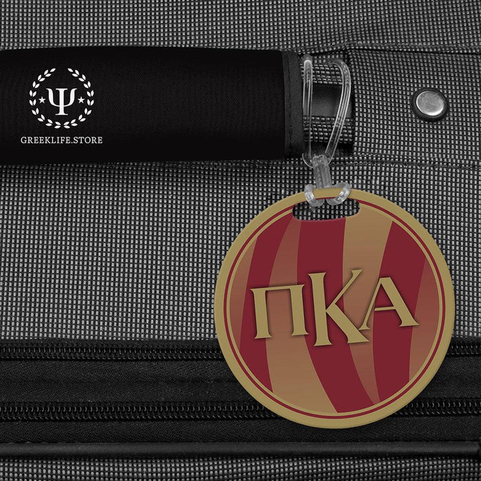 Pi Kappa Alpha Luggage Bag Tag (round)