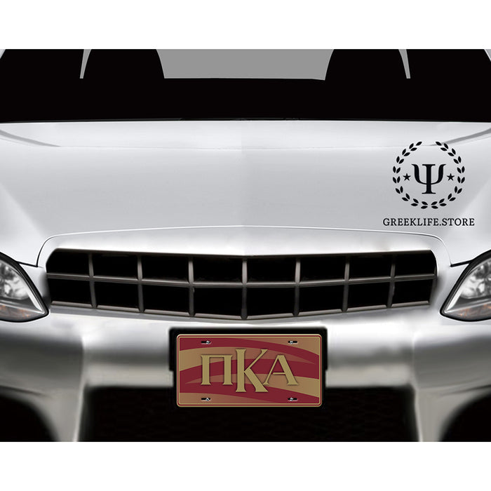 Pi Kappa Alpha Decorative License Plate