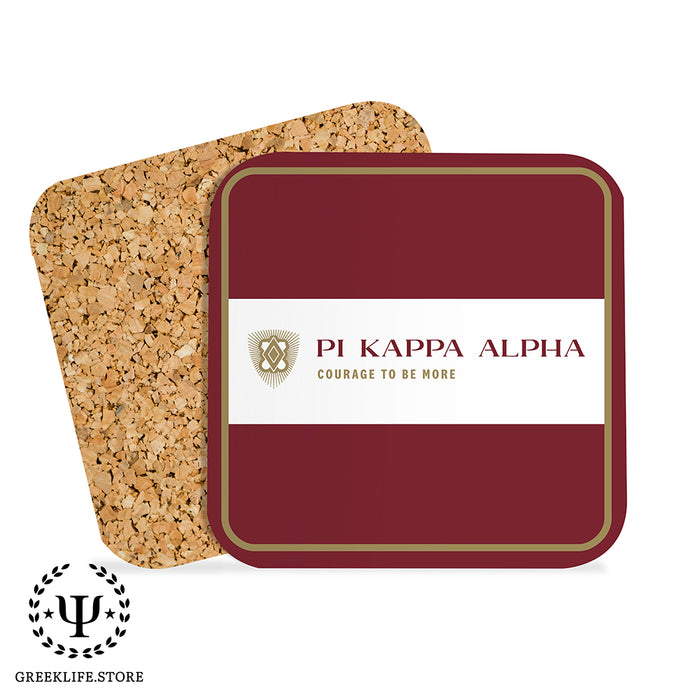 Pi Kappa Alpha Beverage Coasters Square (Set of 4)