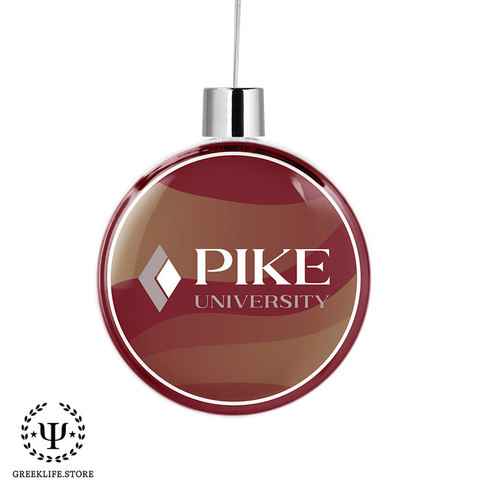 Pi Kappa Alpha Christmas Ornament Flat Round