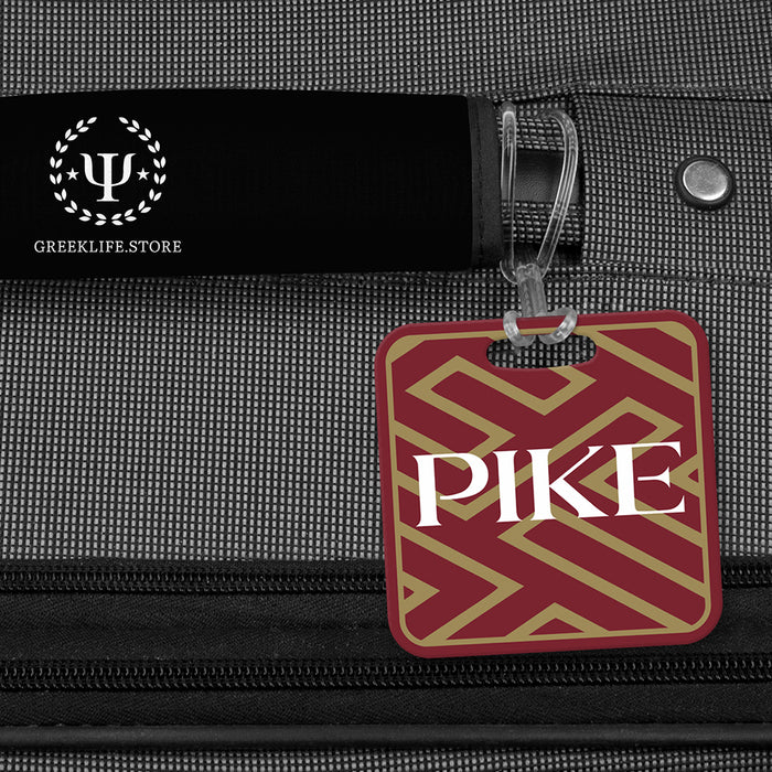 Pi Kappa Alpha Luggage Bag Tag (square)