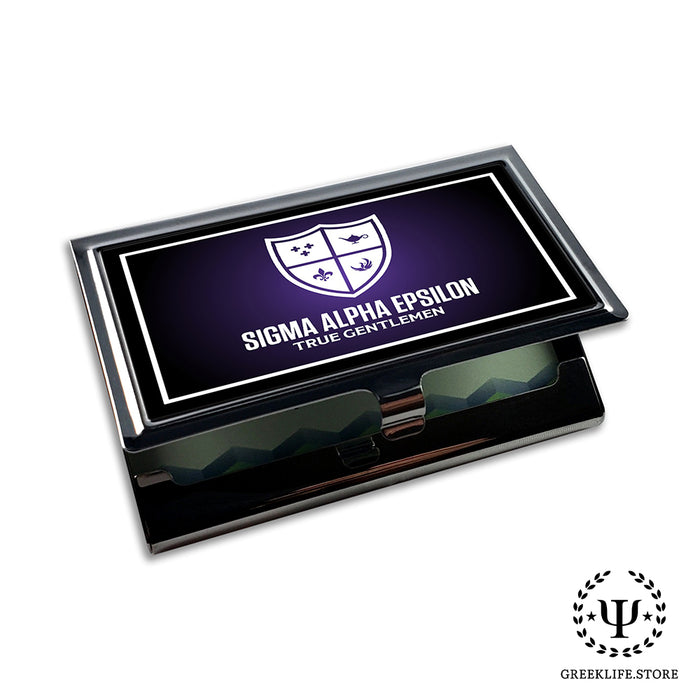 Sigma Alpha Epsilon Business Card Holder