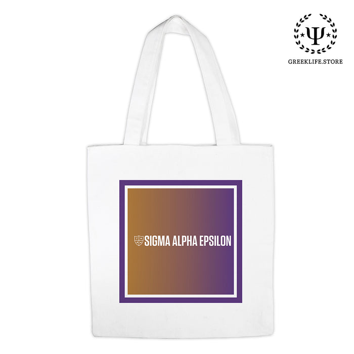 Sigma Alpha Epsilon Canvas Tote Bag