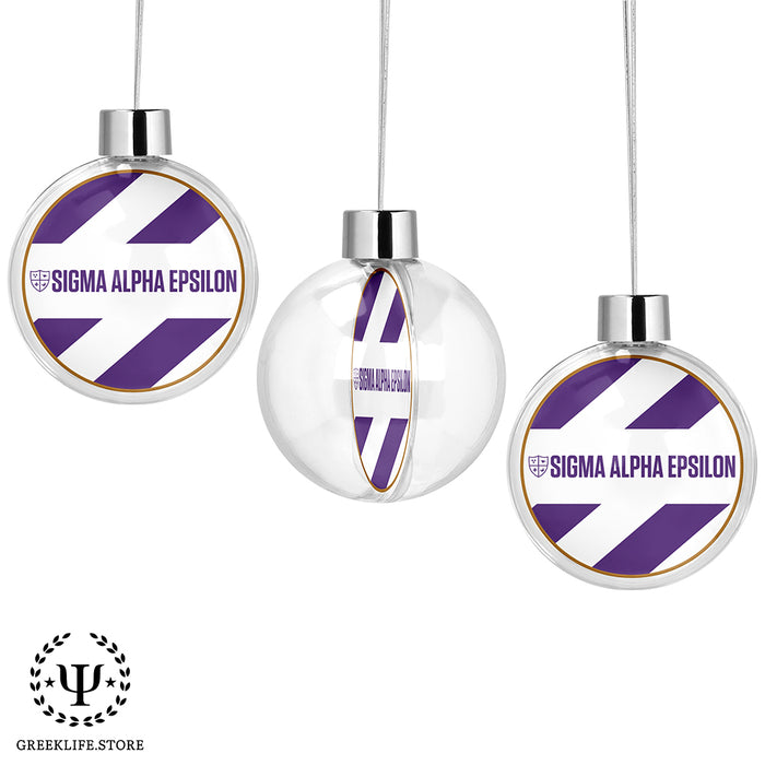 Sigma Alpha Epsilon Christmas Ornament - Ball