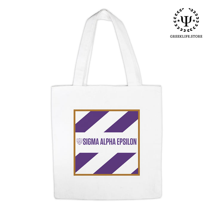 Sigma Alpha Epsilon Canvas Tote Bag