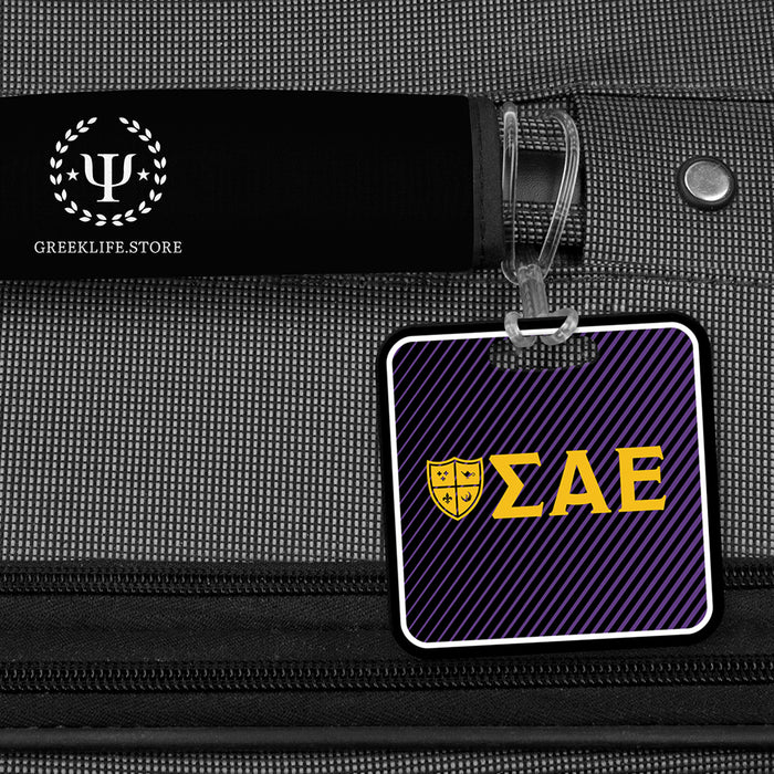 Sigma Alpha Epsilon Luggage Bag Tag (square)