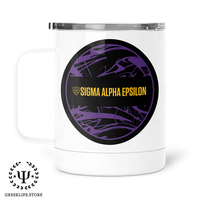 Sigma Alpha Epsilon Stainless Steel Travel Mug 13 OZ