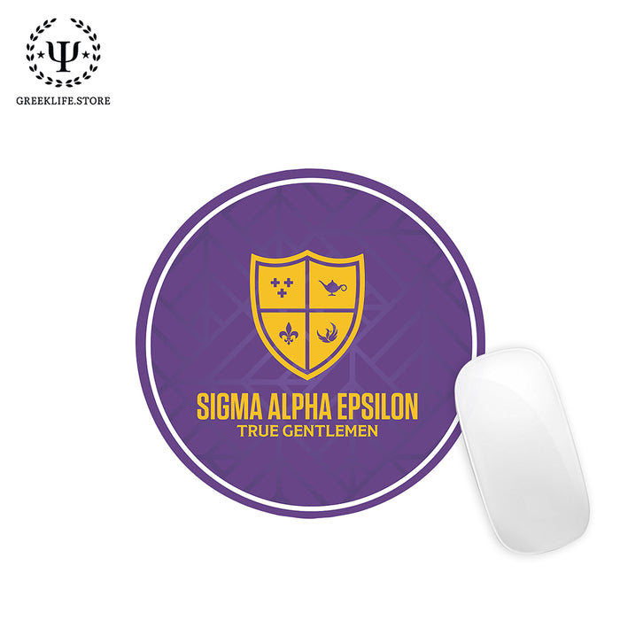 Sigma Alpha Epsilon Mouse Pad Round