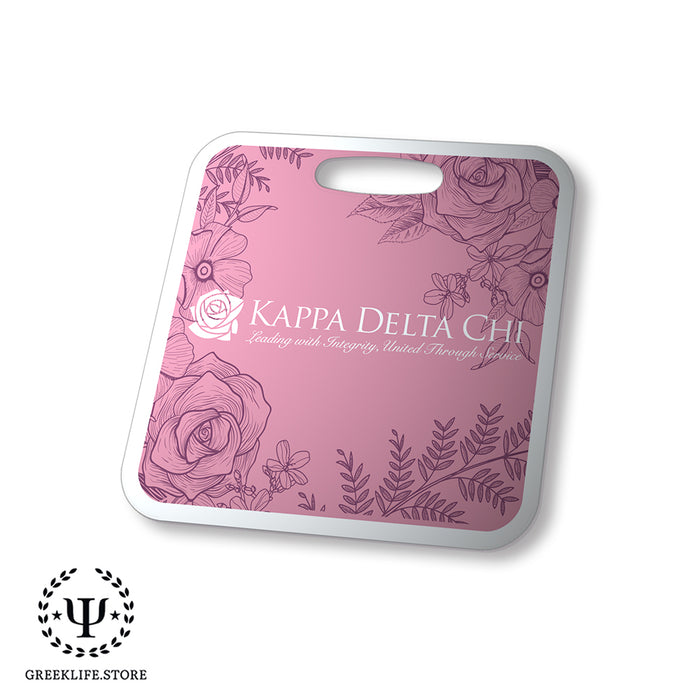 Kappa Delta Chi Luggage Bag Tag (square)