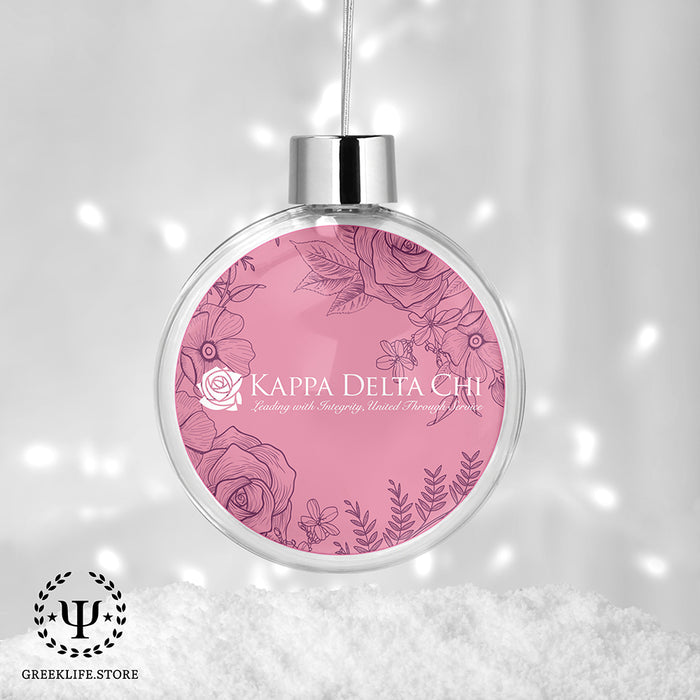 Kappa Delta Chi Christmas Ornament - Ball