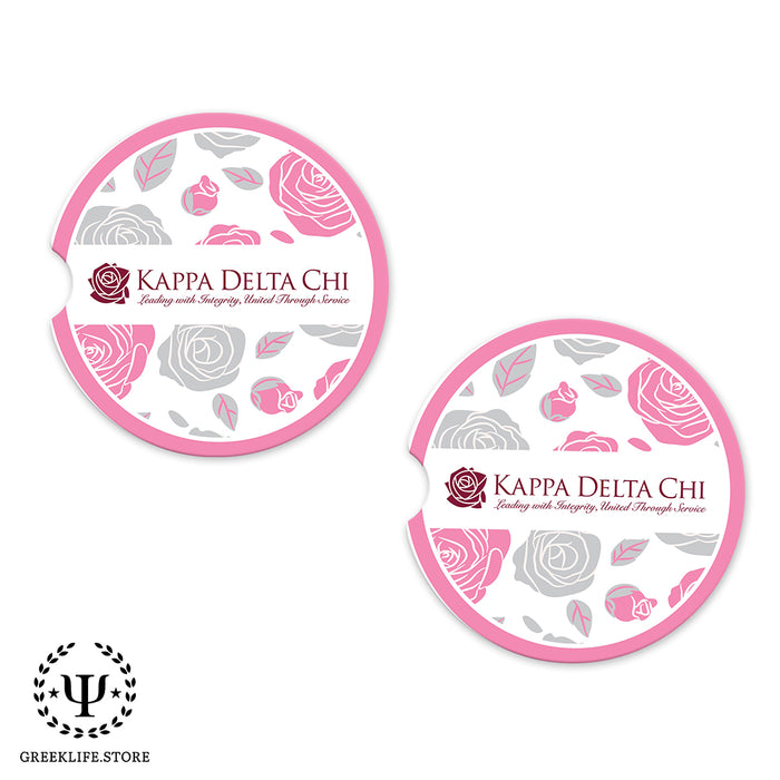 Kappa Delta Chi Car Cup Holder Coaster (Set of 2)