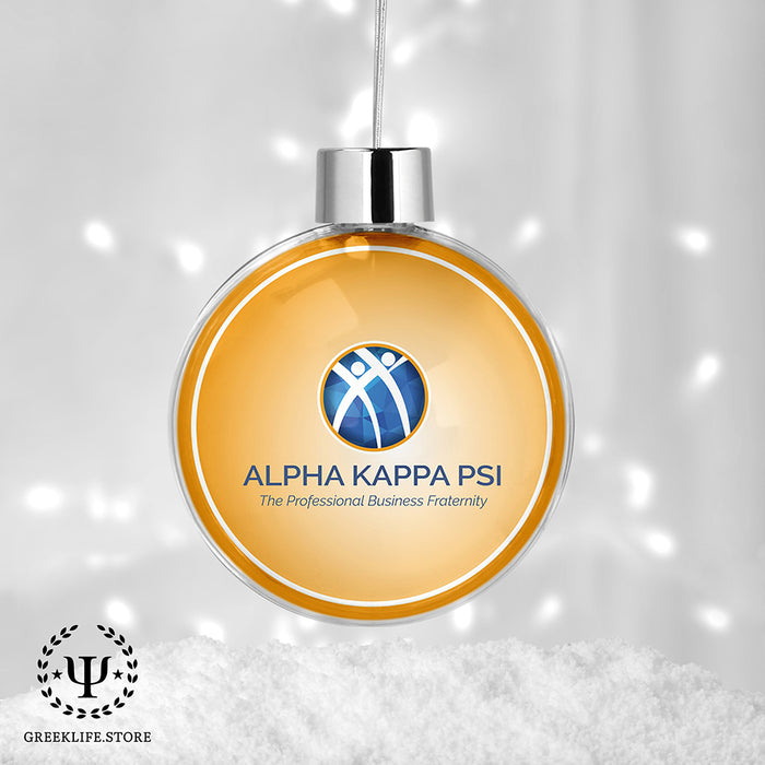 Alpha Kappa Psi Christmas Ornament - Ball