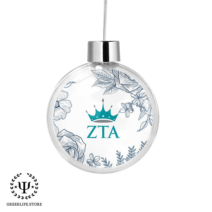 Zeta Tau Alpha Christmas Ornament - Ball