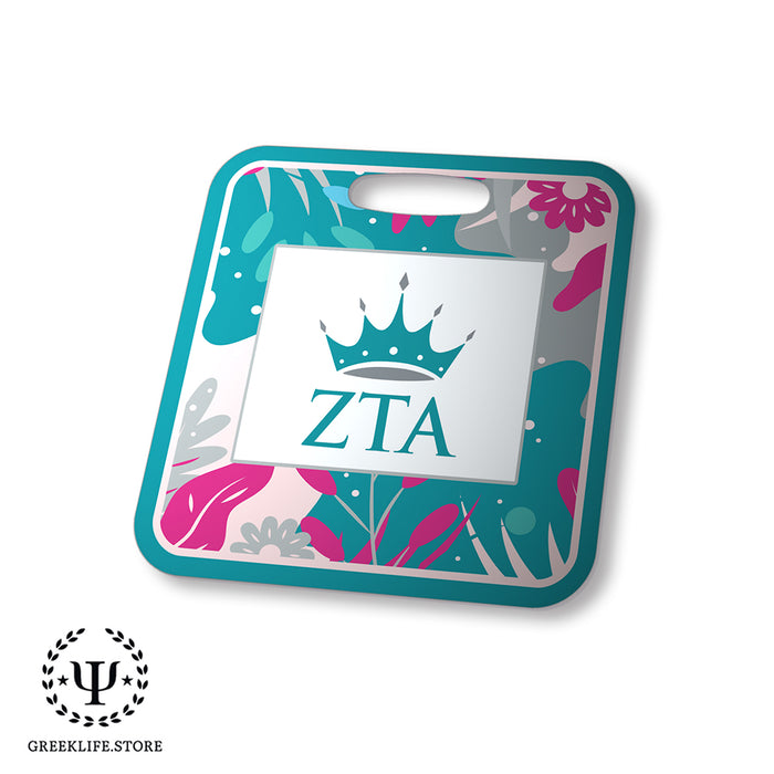 Zeta Tau Alpha Luggage Bag Tag (square)