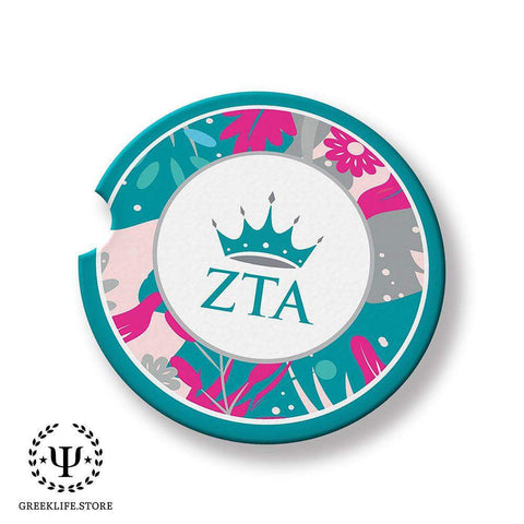 Zeta Tau Alpha Car Coasters (Set of 2)