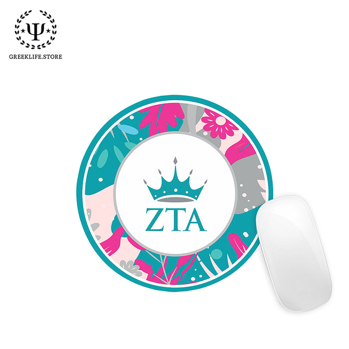 Zeta Tau Alpha Mouse Pad Round
