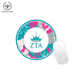 Zeta Tau Alpha Stainless Steel Skinny Tumbler 20 OZ Overall Print