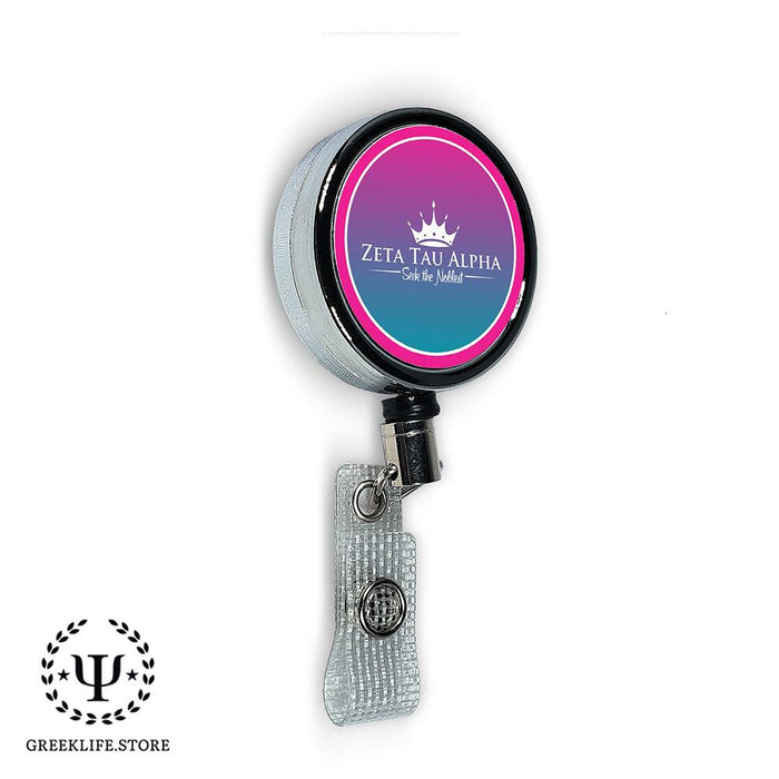 Zeta Tau Alpha Badge Reel Holder