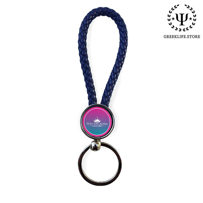 Zeta Tau Alpha Key chain round