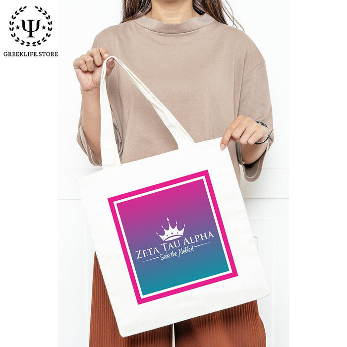 Zeta Tau Alpha Canvas Tote Bag