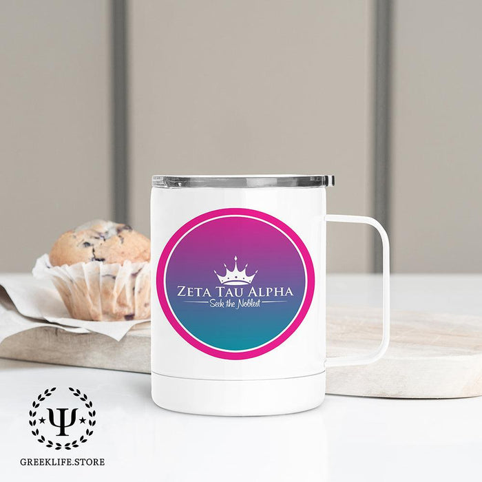 Zeta Tau Alpha Stainless Steel Travel Mug 13 OZ