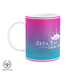 Zeta Tau Alpha Beverage coaster round (Set of 4)