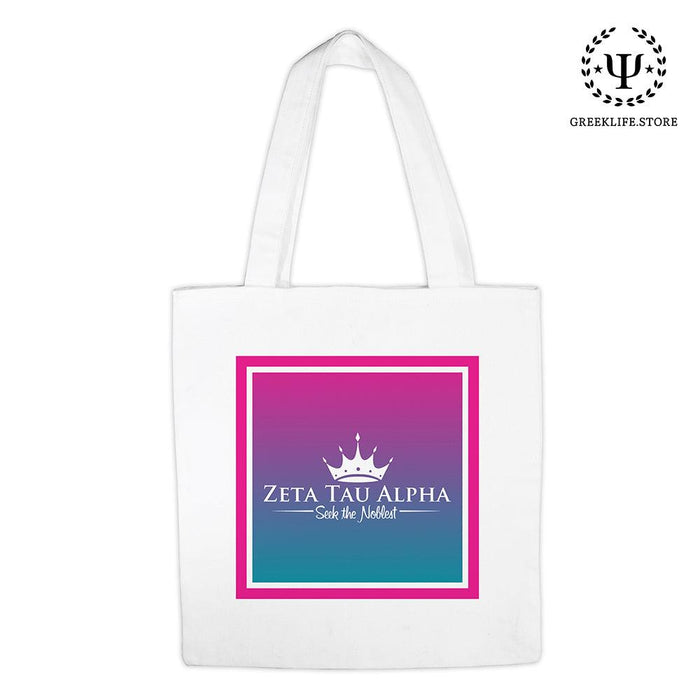 Zeta Tau Alpha Canvas Tote Bag