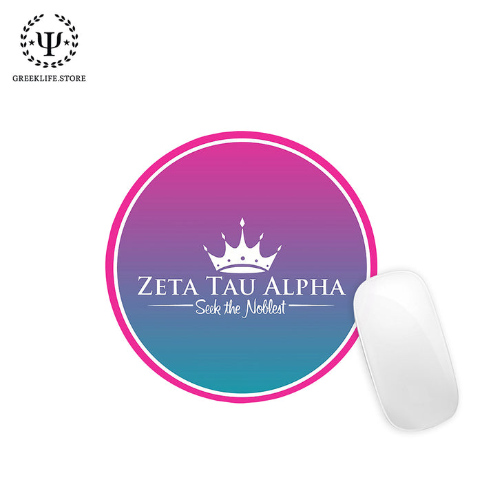 Zeta Tau Alpha Mouse Pad Round