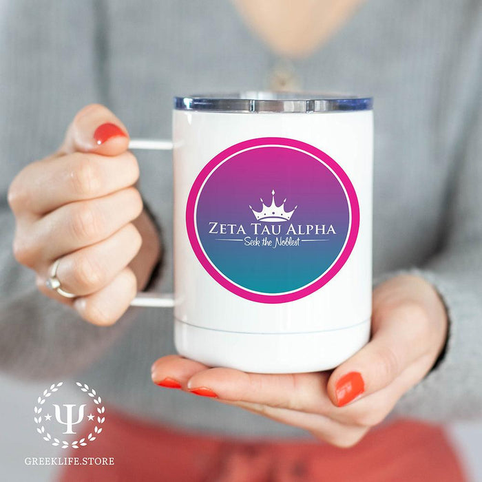 Zeta Tau Alpha Stainless Steel Travel Mug 13 OZ