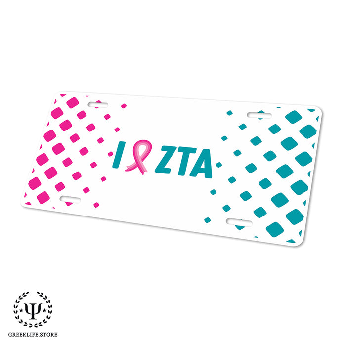 Zeta Tau Alpha Decorative License Plate